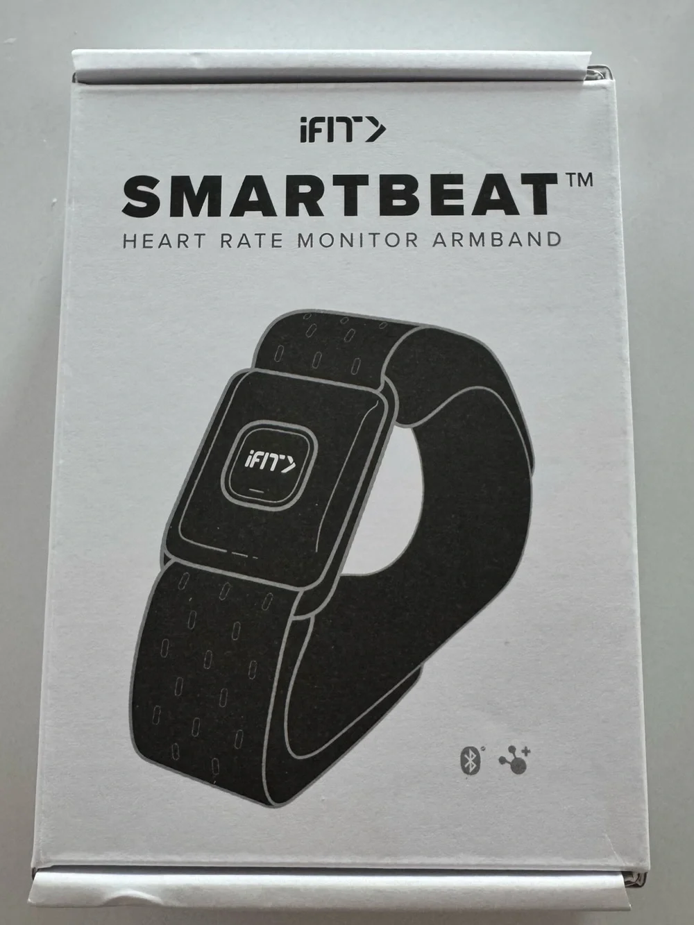 iFIT SmartBeat Heart Rate Monitor Armband Bluetooth Fitness Tracker w/ Charger